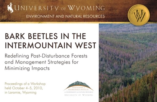 Bark Beetles in the Intermountain West Workshop poster cover