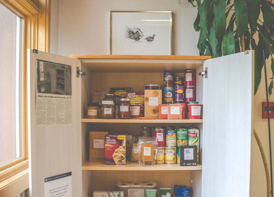 food share cabinet in the Bim kendall House 