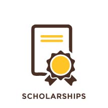 Icon link to UW scholarships page