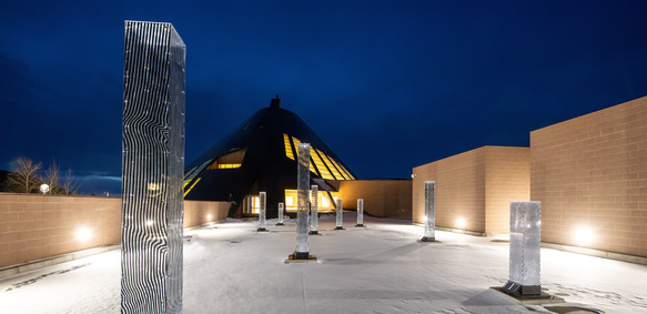 Outside the Art Museum