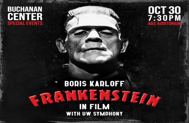 Poster advertising Frankenstein concert