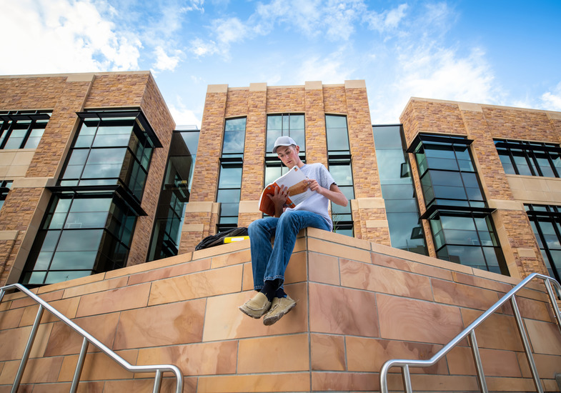 a student outside the college of engineering studying