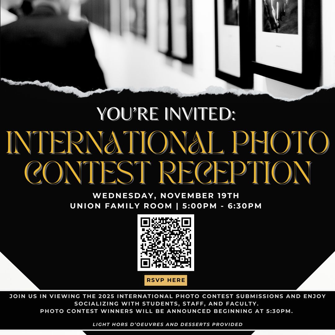 photo reception flyer