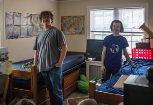 roommates in North Hall