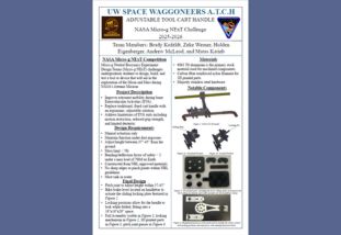 poster for nasa adjustable tool cart handle