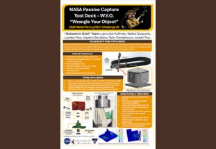 poster for nasa passive capture tool dock project