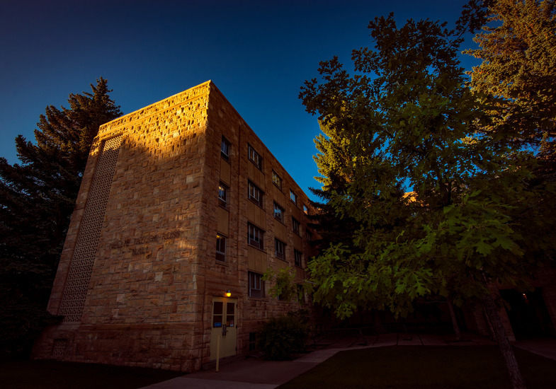 exterior of ross hall