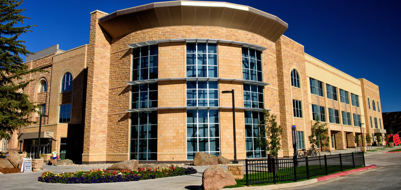 Outside of Half Acre Gymnasium