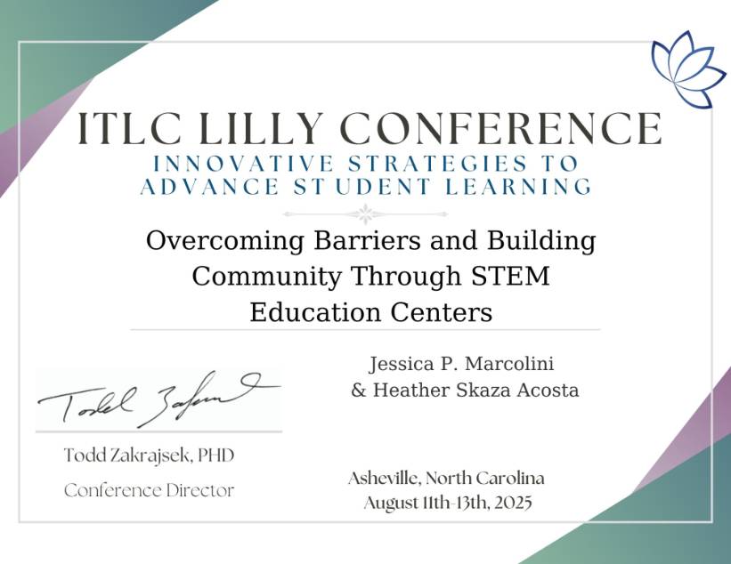 Lilly Conference Certificate Lilly Conference Certificate