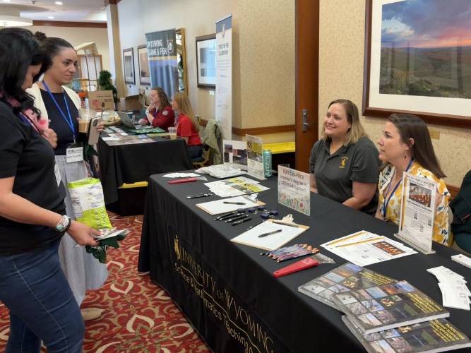 SMTC table at TeacherCON25 SMTC table at TeacherCON25