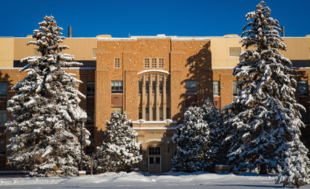 exterior of the Ag building