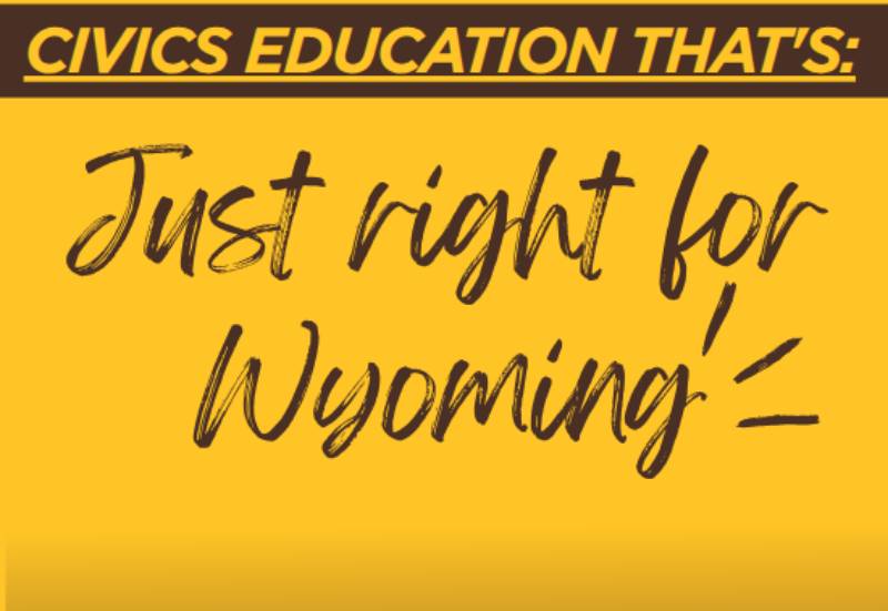 Education that is just right for Wyoming.