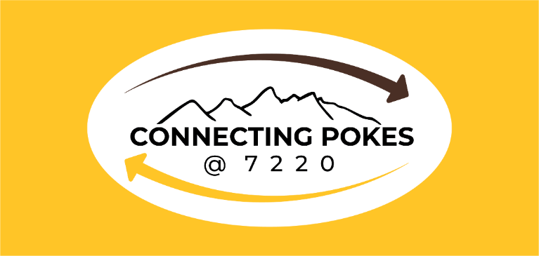 Connecting pokes at 7220 logo